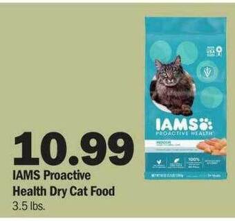 Meijer Iams proactive health dry cat food offer
