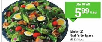 Price Chopper Market 32 grab'n go salads offer