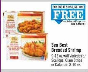 Price Chopper Sea best breaded shrimp offer
