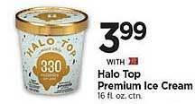 Tops Halo top premium ice cream offer