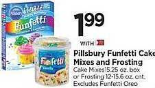 Tops Pillsbury funfetti cake mixes and frosting offer