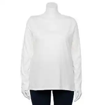 Kohl's Plus size sonoma goods for life® favorite v-neck long-sleeve tee offer