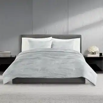 Kohl's Simply vera vera wang smoke comforter cover set offer