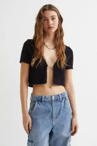 H&M Fluffy cardigan offer