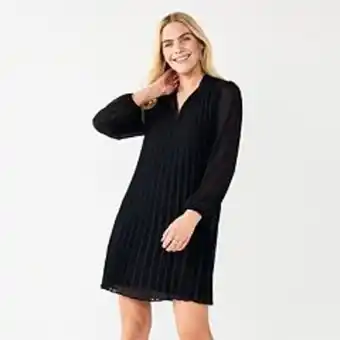 Kohl's Women's nine west georgette collar pleated dress offer