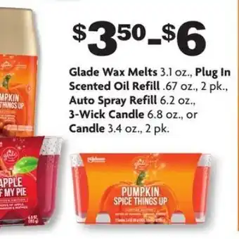 Family Dollar Glade wax melts offer
