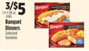 Pioneer Supermarkets Banquet Dinners offer