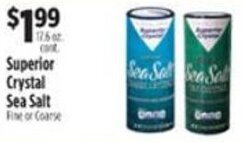 Pioneer Supermarkets Superior Crystal Sea Salt offer