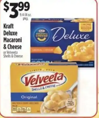Pioneer Supermarkets Kraft Deluxe Macaroni & Chesse offer