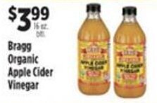 Pioneer Supermarkets Bragg Organic Apple Cider Vinegar offer