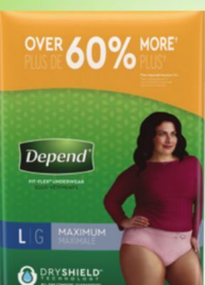 Rite Aid Select depend underwear offer