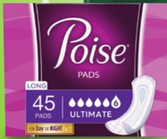 Rite Aid Poise long pads offer