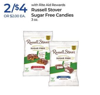 Rite Aid Russell stover sugar free candies offer