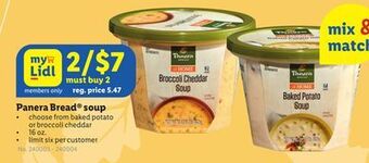 Lidl Panera bread® soup offer