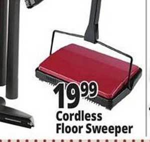 Ocean State Job Lot Cordless floor sweeper offer