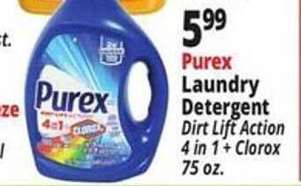 Ocean State Job Lot Purex laundry detergent offer