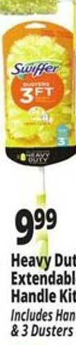 Ocean State Job Lot Heavy duty extendable handle kit offer