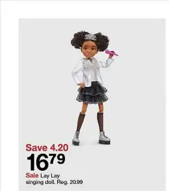 Target Lay lay singing doll offer