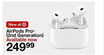 Target Airpods pro (2nd generation) offer
