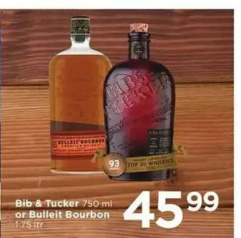 Cub Foods Bib & tucker or bulleit bourbon offer