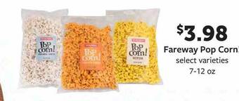 Fareway Fareway pop corn! offer