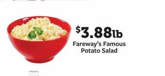 Fareway Fareway's famous potato salad offer