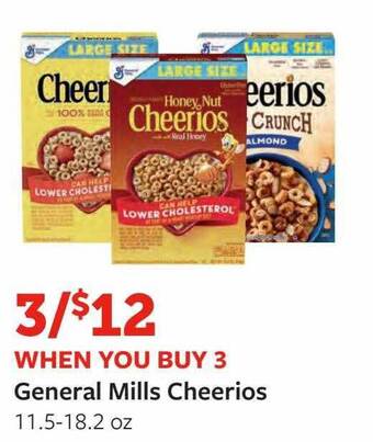 Fareway General mills cheerios offer