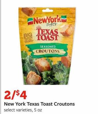 Fareway New york texas toast croutons offer
