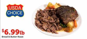 Fareway Bread & butter roast offer
