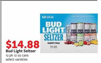 Fareway Bud light seltzer offer