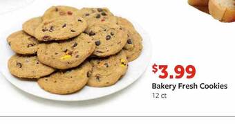 Fareway Bakery fresh cookies offer