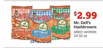 Fareway Mr dell's hashbrowns offer