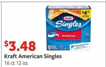 Fareway Kraft american singles offer