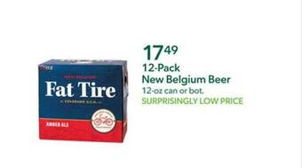 Publix 12-pack new belgium beer offer