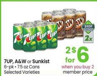 Safeway 7up a&w or sunkist offer