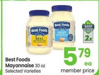 Safeway Best foods mayonnaise offer