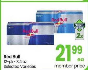 Safeway Red bull offer