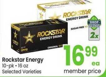 Safeway Rockstar energy offer
