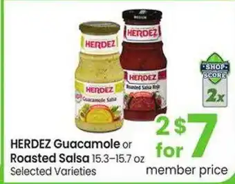 Safeway Herdez guacamole or roasted salsa offer