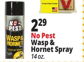 Ocean State Job Lot No-pest wasp & hornet killer, 14 oz offer