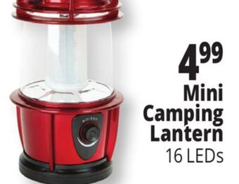 Ocean State Job Lot 24 lumen led mini camping lantern offer