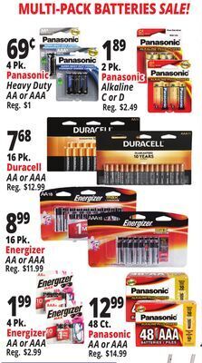 Ocean State Job Lot Batteries offer