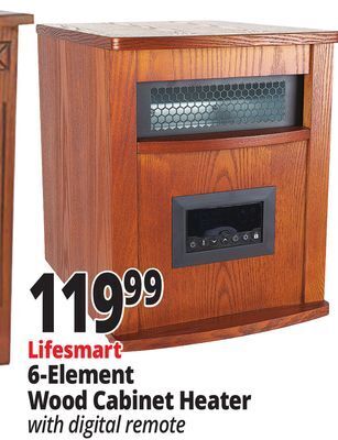 Ocean State Job Lot Lifesmart 6-element smart boost infrared space heater offer