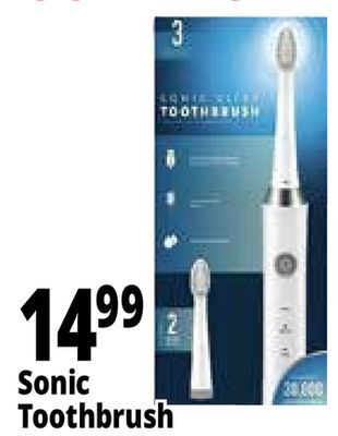 Ocean State Job Lot Sonic toothbrush offer