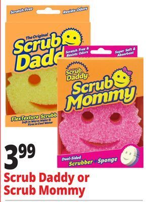 Ocean State Job Lot Scrub daddy or scrub mommy offer