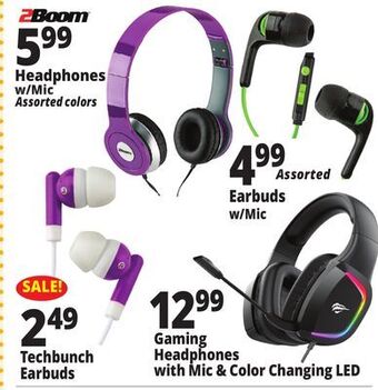 Ocean State Job Lot Earbuds & headphones offer