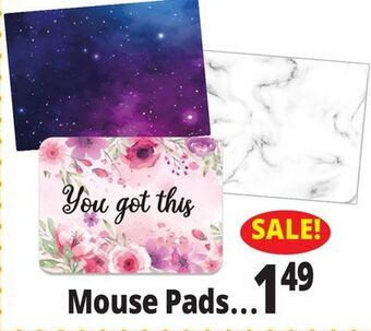 Ocean State Job Lot Mouse pads offer