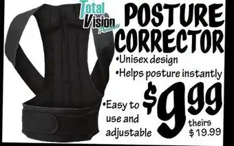 Ollie's Total vision posture corrector offer