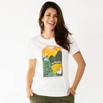 Kohl's Women's sonoma community™ el sol hispanic heritage month graphic tee offer