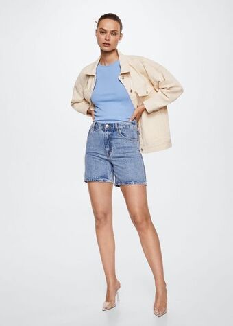 Mango Oversize denim jacket offer